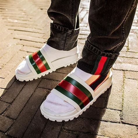 how to get scuffs off gucci slides|Is there any glue that can be recommended and how can I go.